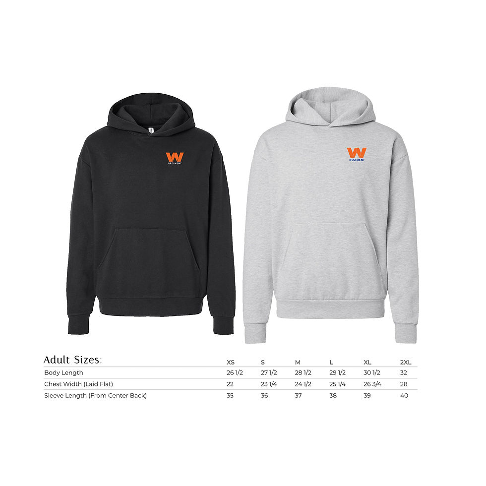 Thumbnail: Black Streetwear Regiment Hoodie