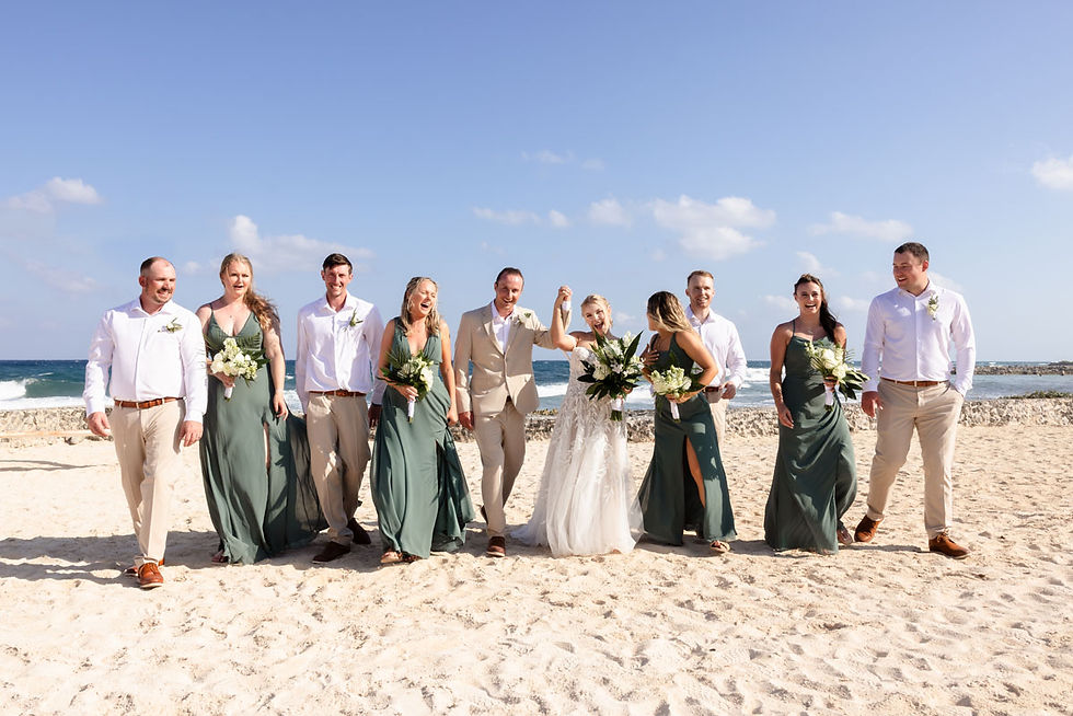 Wedding photography at Bahia Principe Luxury Akumal in Riviera Maya