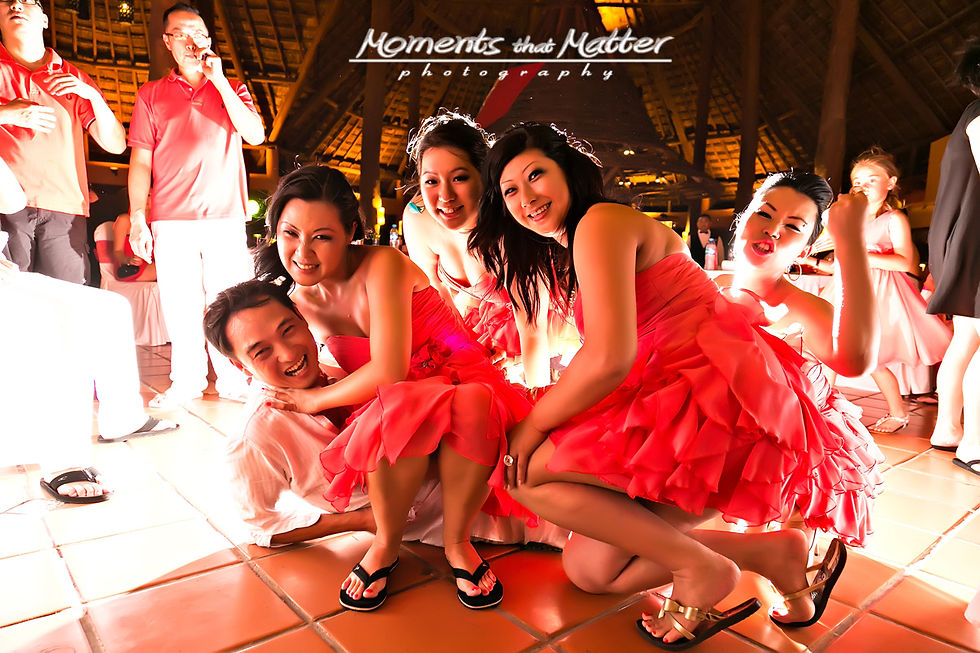 Photo 7 from Mimi & Joseph's wedding at Barcelo Maya Palace
