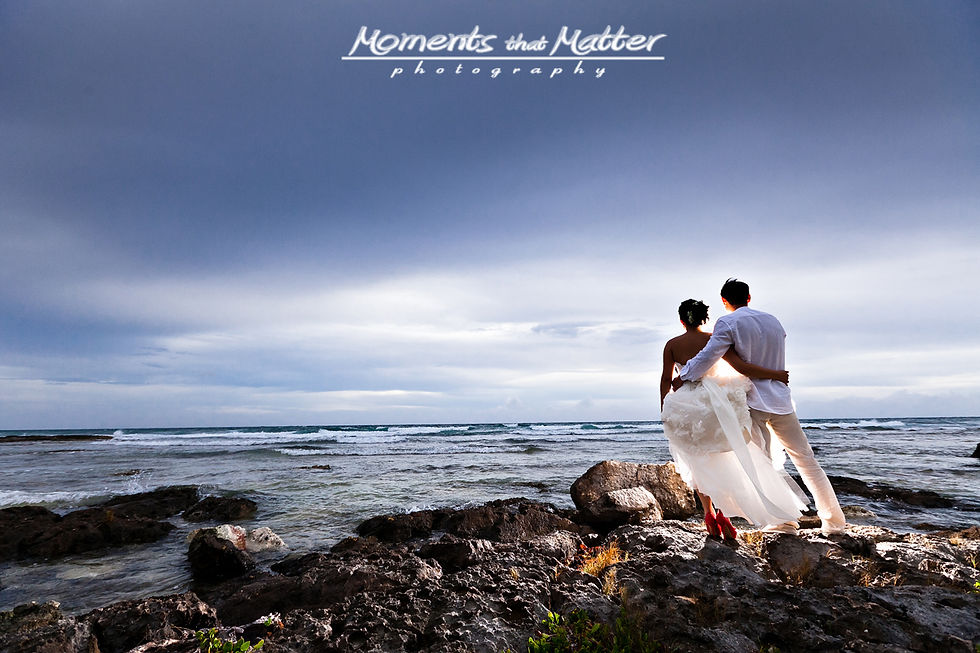 Photo 2 from Mimi & Joseph's wedding at Barcelo Maya Palace