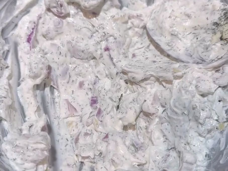 Creamy Cucumber Salad 🥒