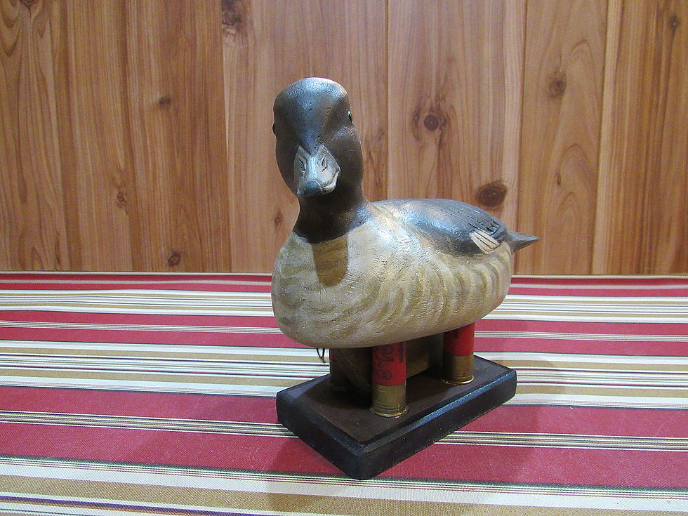 Thumbnail: Bufflehead Hen Vintage Working Duck Decoy