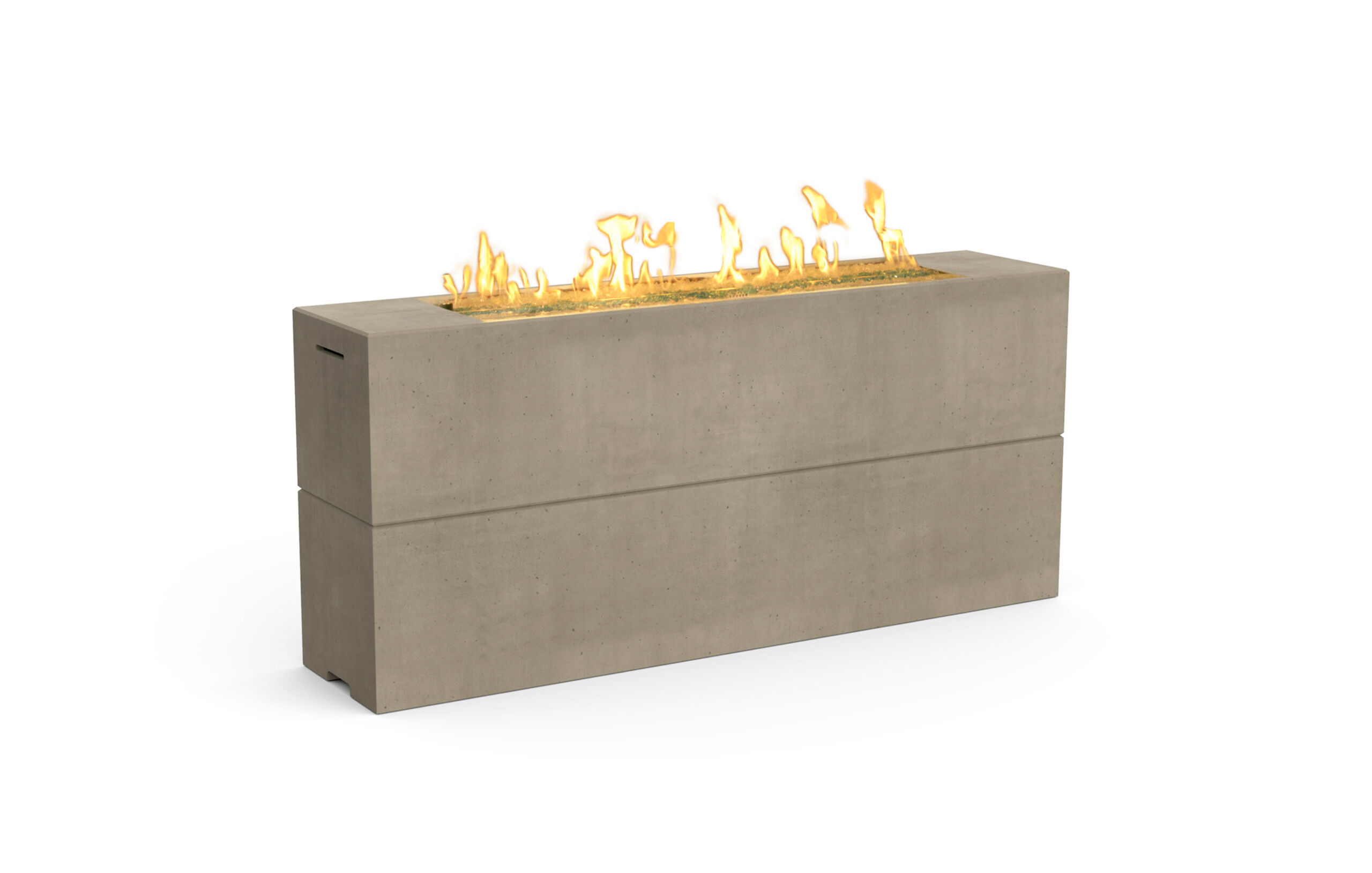 American Fyre Designs Milan Tall Linear Fireplace