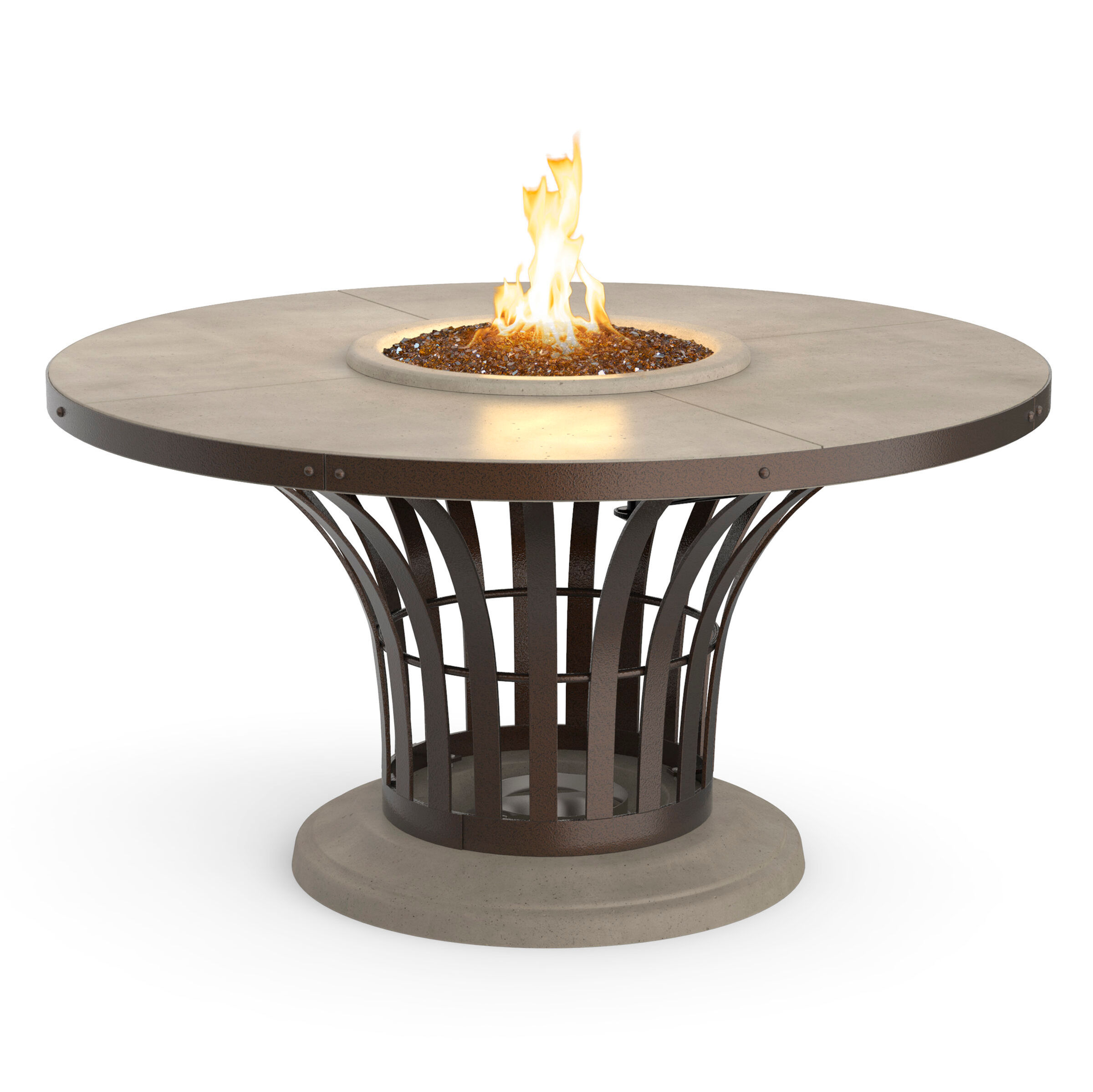 American Fyre Designs Fiesta Dining Firetable