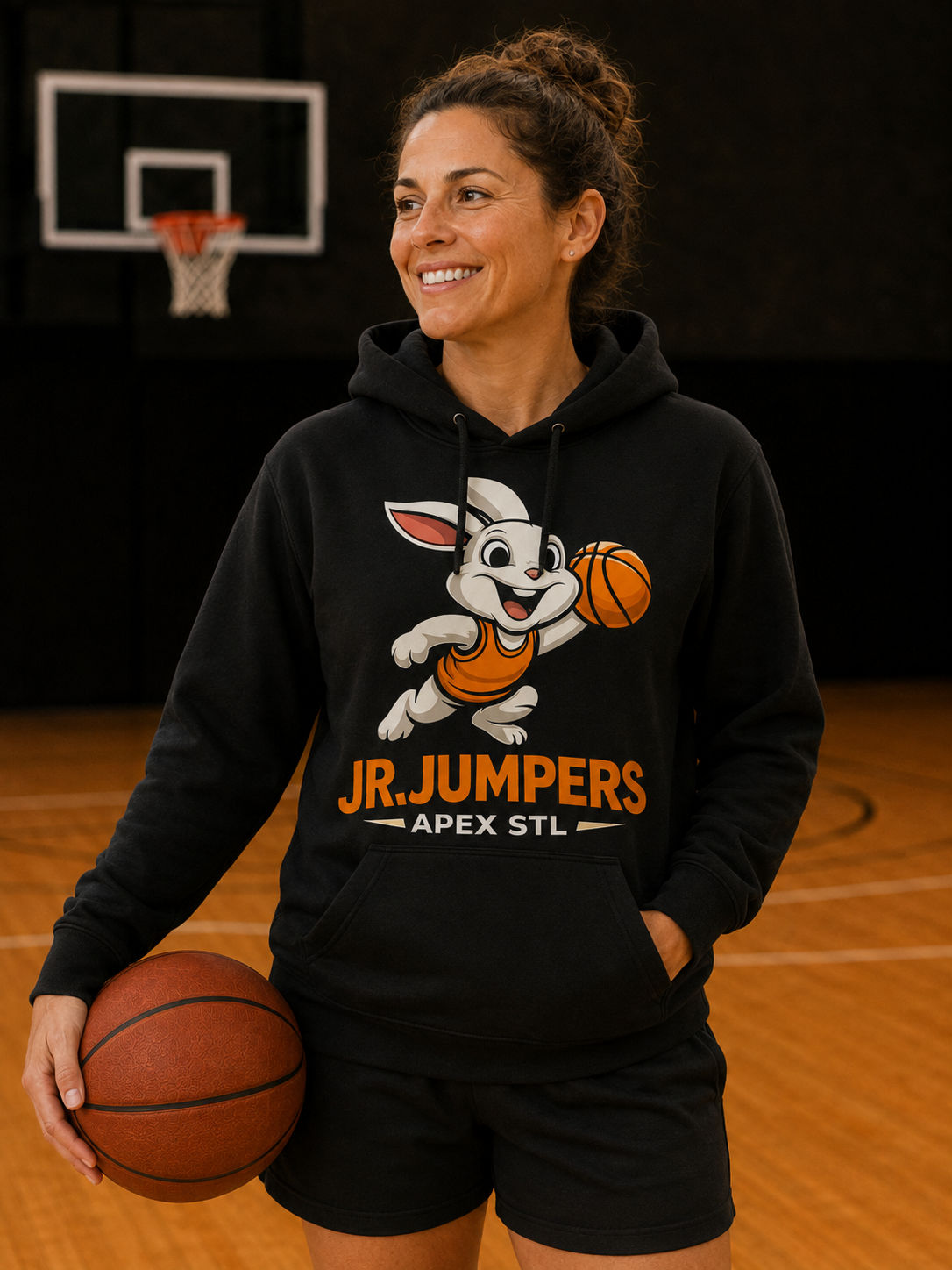 Jr. Jumpers Unisex Logo Hoodie