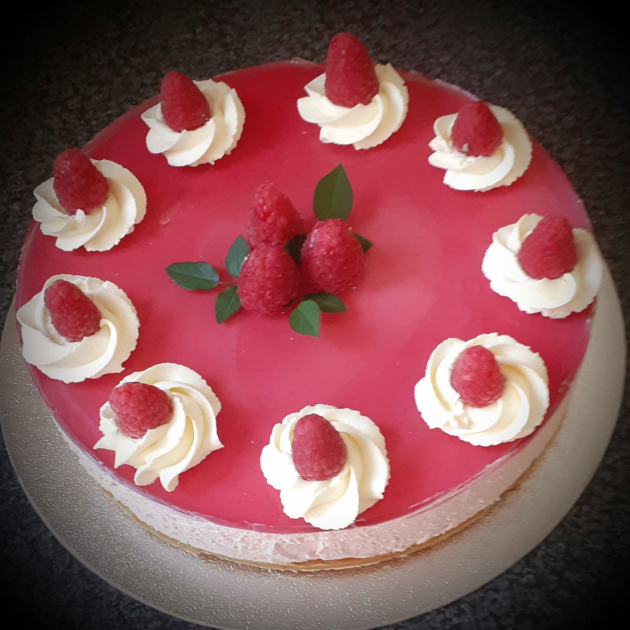 Raspberry Cheesecake No-Bake