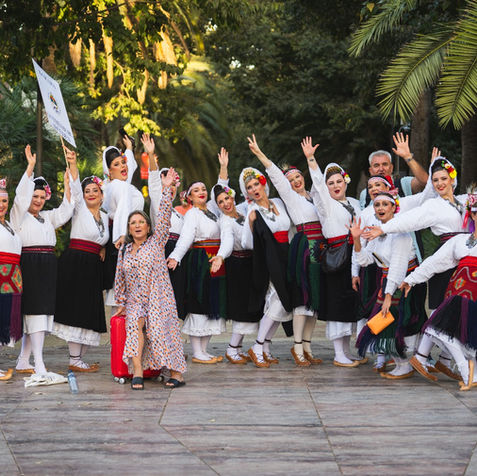 SKIF Kozara på internationell folkdansfestival i Málaga, Spanien 2025