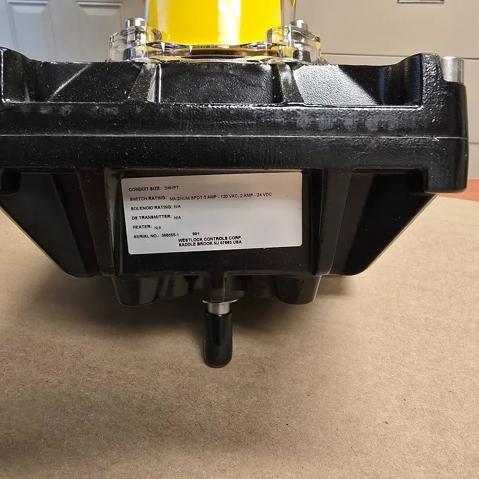 Thumbnail: Westlock Controls 9479NBY2B2M060000710 Accutrak 9479 rotary valve monitor