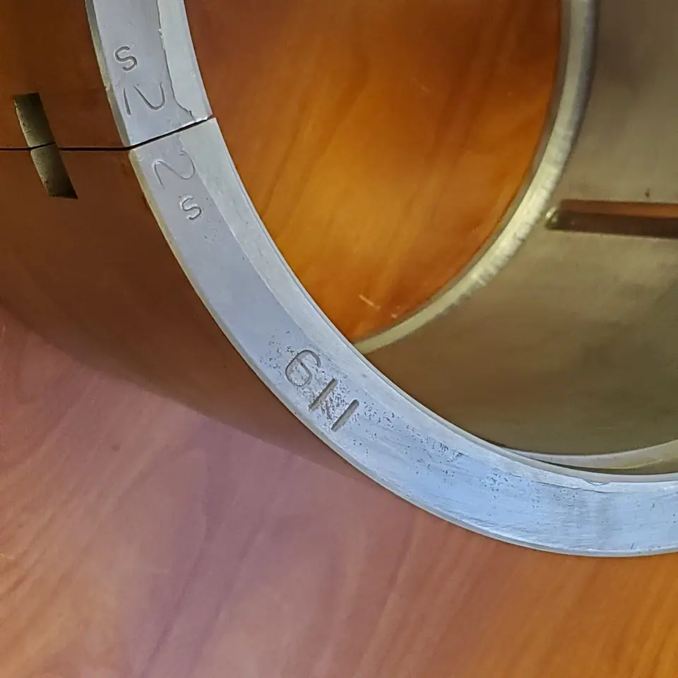 Thumbnail: GE Frame 5 Bearing Liner (8"x7") 5.43 GE PN:0436C937G0001