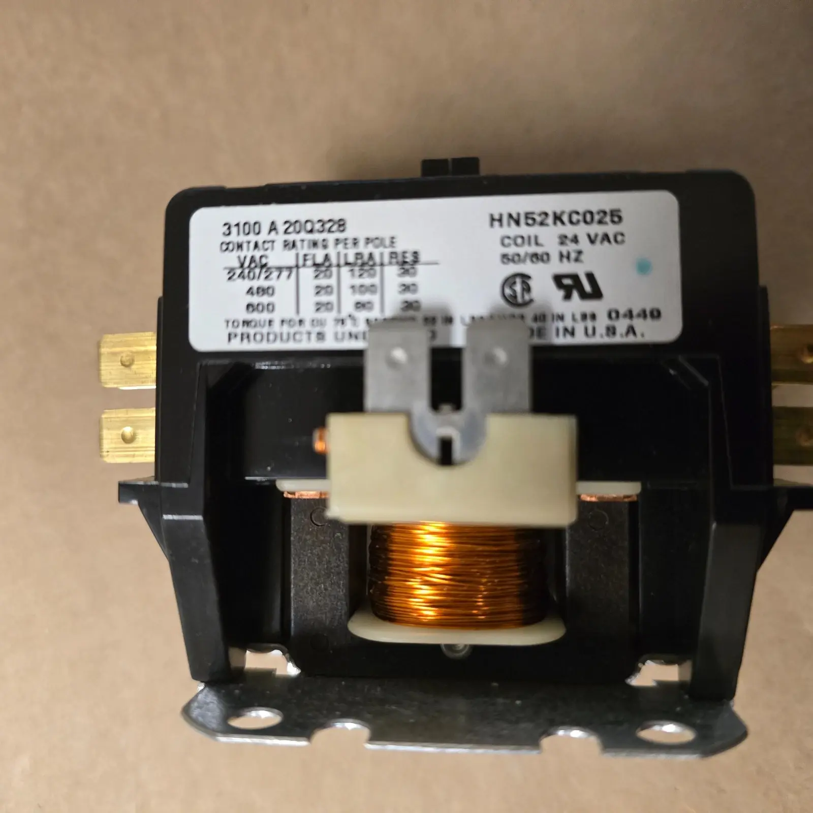 Carrier Contactor HN52KC025 Genuine OEM Replacement Part - NEW IN BOX