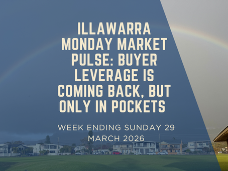 Buyer leverage is coming back, but only in pockets WE 29 March 2026