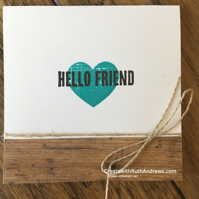 hello friend card