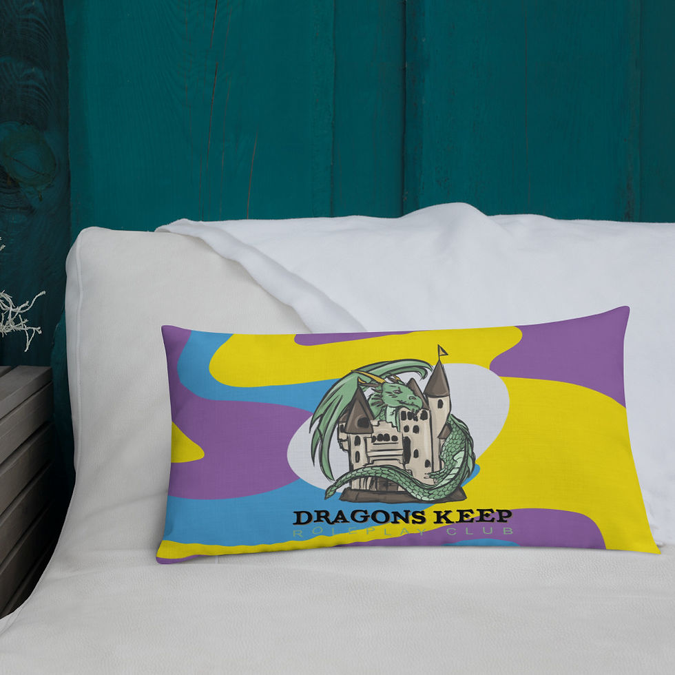 Thumbnail: Premium Pillow Purple Swirl