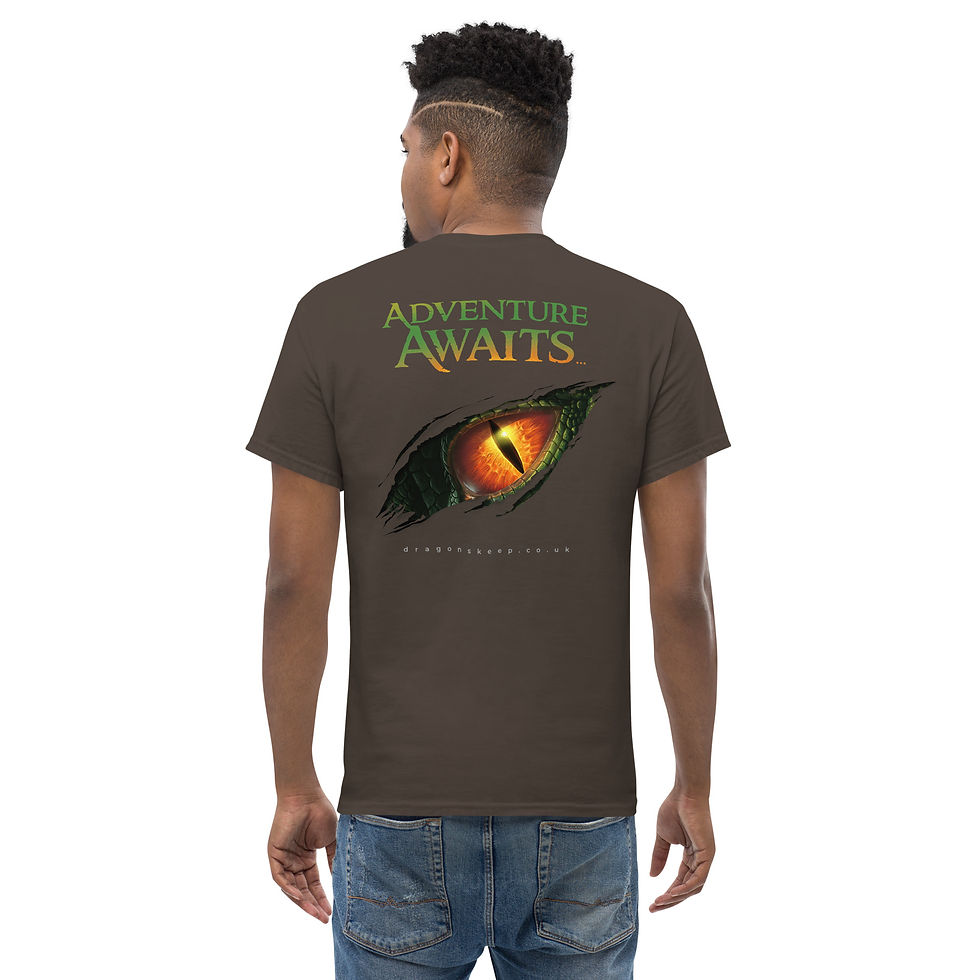 Thumbnail: Men's classic tee (Dragon Eye) - Heavy Weight & Straight Fit