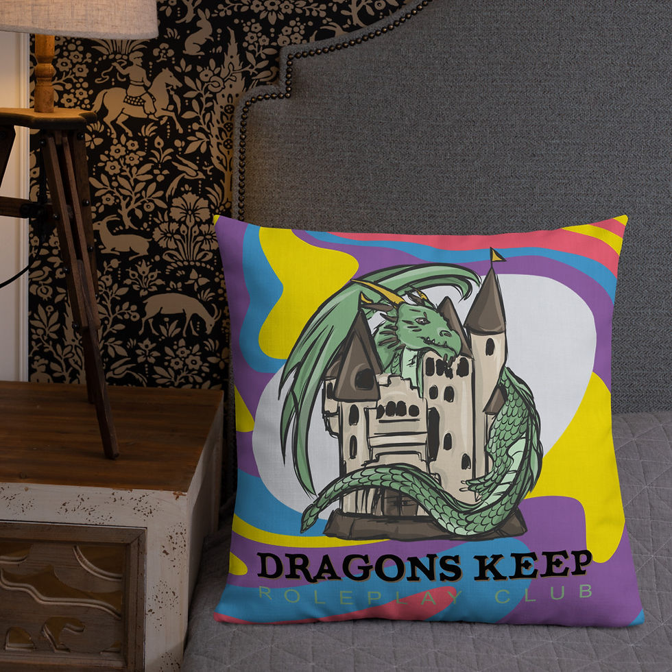 Thumbnail: Premium Pillow Purple Swirl