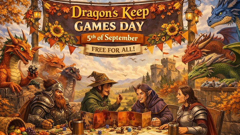 Dragons Keep Games Day