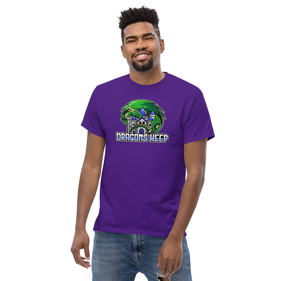 Thumbnail: Men's classic tee (Dragon Eye) - Heavy Weight & Straight Fit