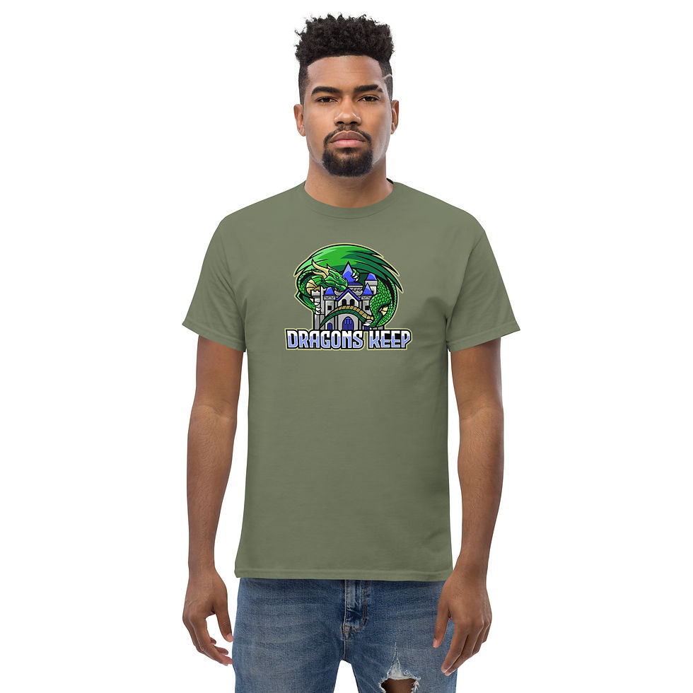 Thumbnail: Men's classic tee (Dragon Eye) - Heavy Weight & Straight Fit