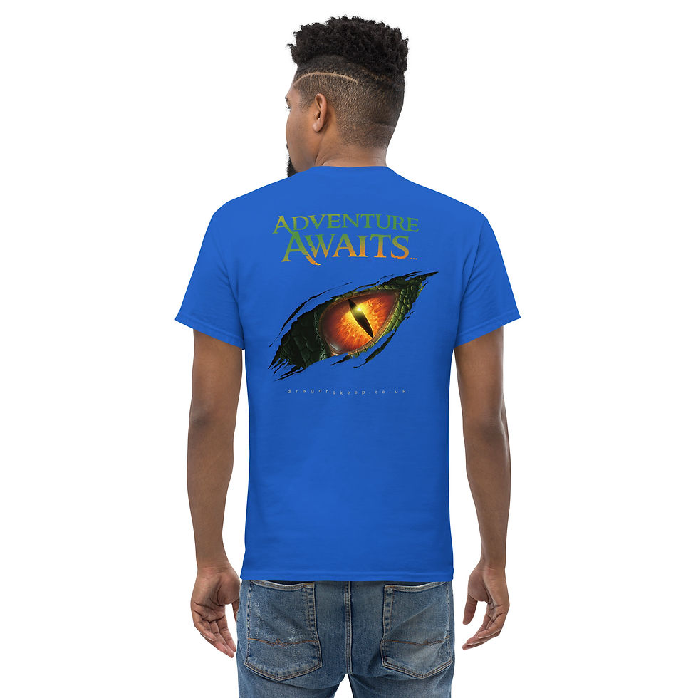 Thumbnail: Men's classic tee (Dragon Eye) - Heavy Weight & Straight Fit