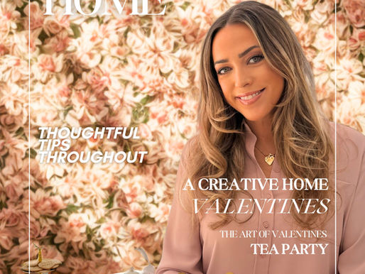 A Creative Home Valentine's - Valentine’s Day hosting ideas