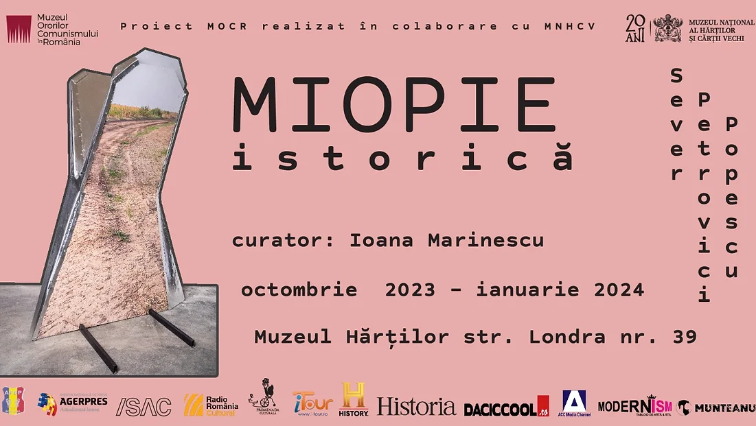Expoziția "Miopie Istorică" , artist Sever Petrovici- Popescu