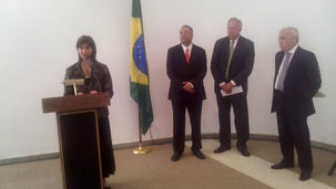 Amy speaking in Brazil