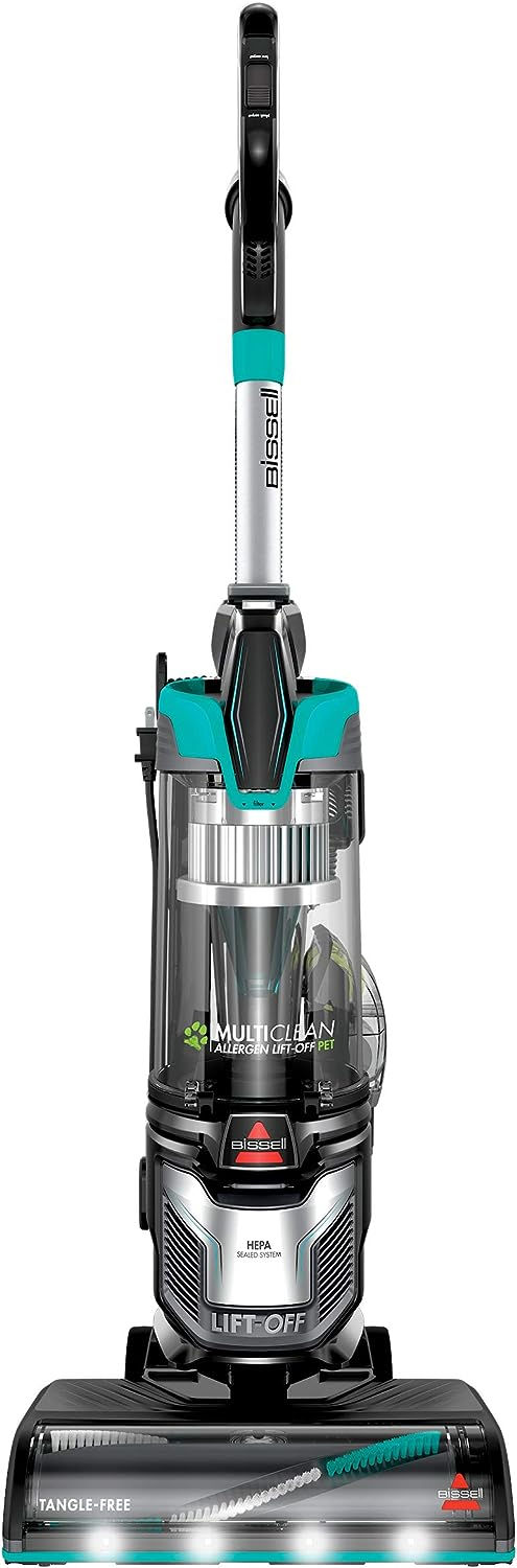 BISSELL 2998 MultiClean Allergen Lift-Off Pet Vacuum with HEPA Filter Sealed System, Lift-Off Portable Pod, LED Headlights, Specialized Pet Tools, Easy...