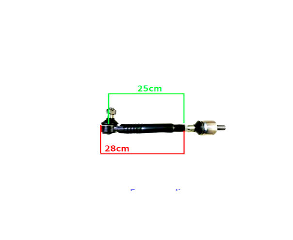 Miniatura: 144457A1 Terminal De Direção Completo Para Case 580l,580m,fb80.2,rk406,112509A1,