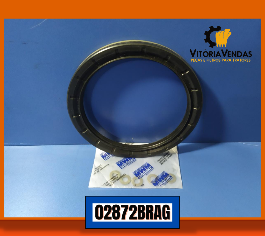 02872BRAG Retentor do Virabrequim 712872F