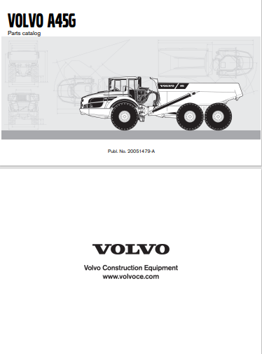 Miniatura: A45G CATÁLOGO DE PEÇAS A45G CAMINHÃO VOLVO