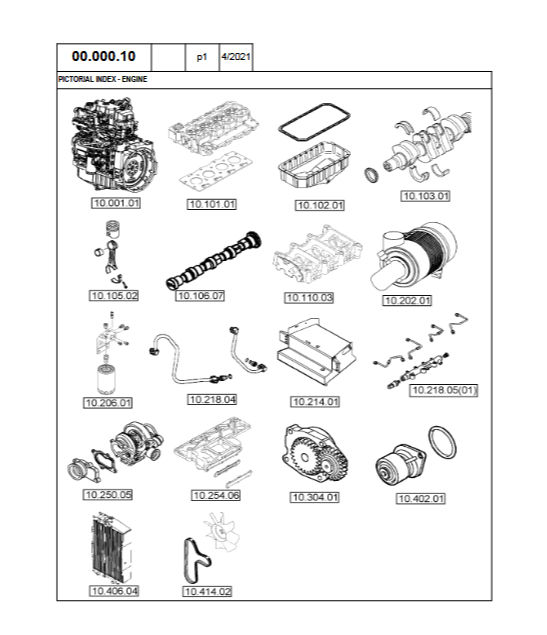 Miniatura: 580N CATALOGO DE PEÇAS EM PDF RETROESCAVADEIRA CASE-580N