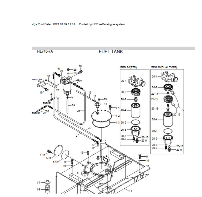 Miniatura: HL740-9S CATALOGO DE PEÇAS EM PDF PÁ CARREGADEIRA HYUNDAI,740-9S