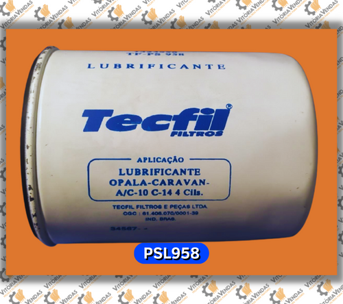 プラドホイル PSL958 FILTRO LUBRIFICANTE TFPS958-7323958-W51800-LB958- 01FBO000