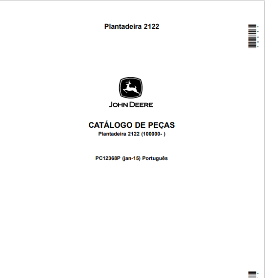 Miniatura: 2122 CATALOGO EM PDF PLANTADEIRA JOHN DEERE