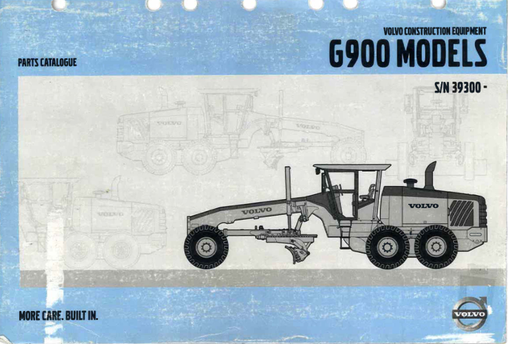 Miniatura: G900 CATALOGO DE PEÇAS EM PDF MOTONIVELADORA VOLVO