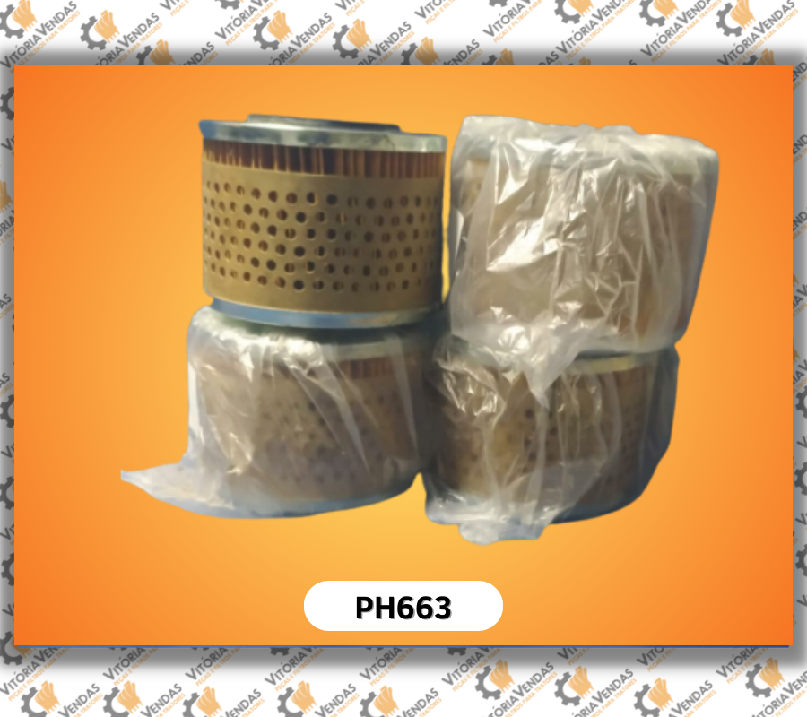 PH663 KIT C/4 Filtros Hidráulico/UH176P-TH176-NH1908-1019235M1-1883318M91-H914-