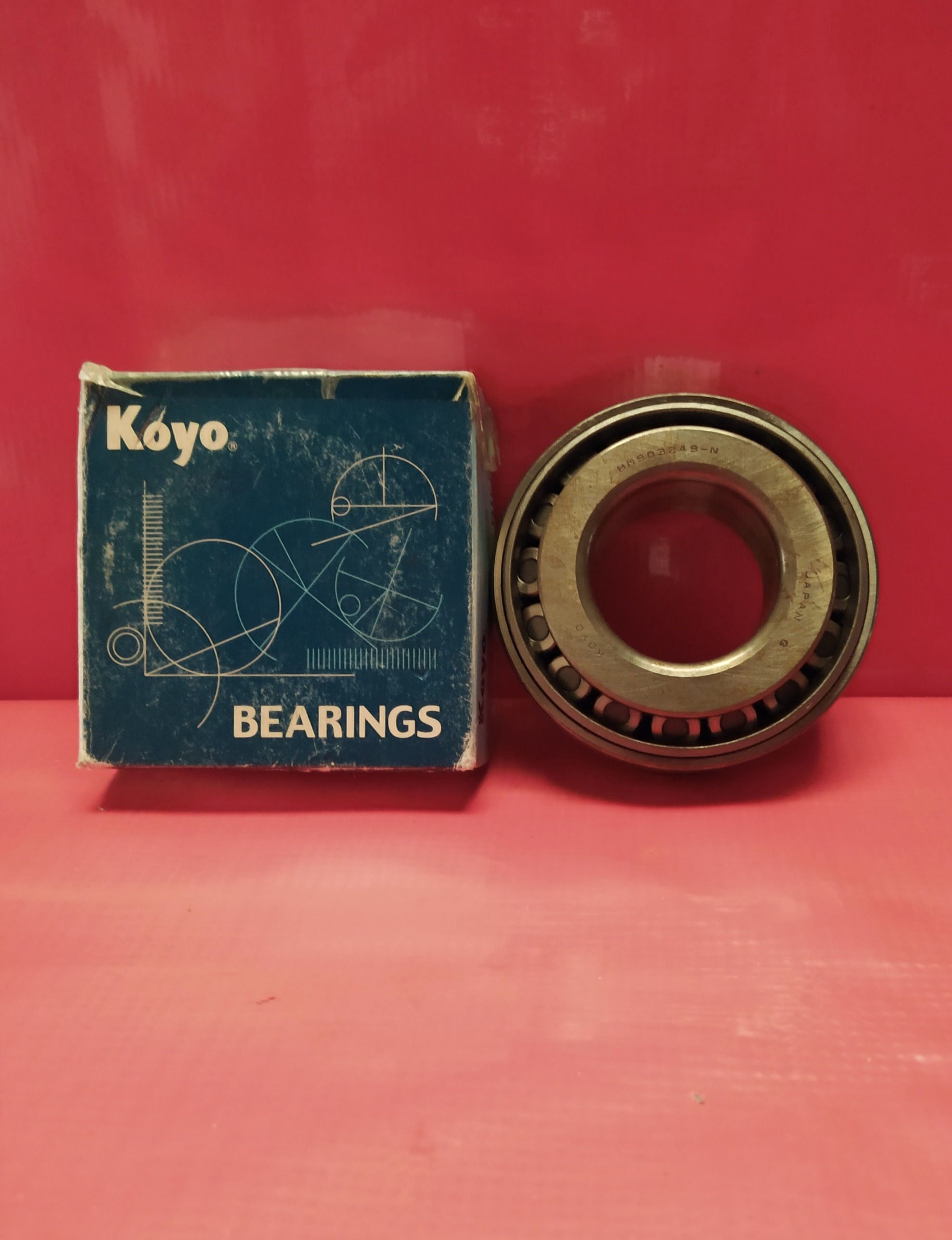 HM903249-HM903210 Rolamento CJ.Cx.Marcha D4E/D4D-HM903249N-HM903210N