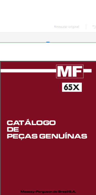 Miniatura: MF65X CATALOG DE PEÇAS EM PDF TRATOR MASSEY FERGUSON