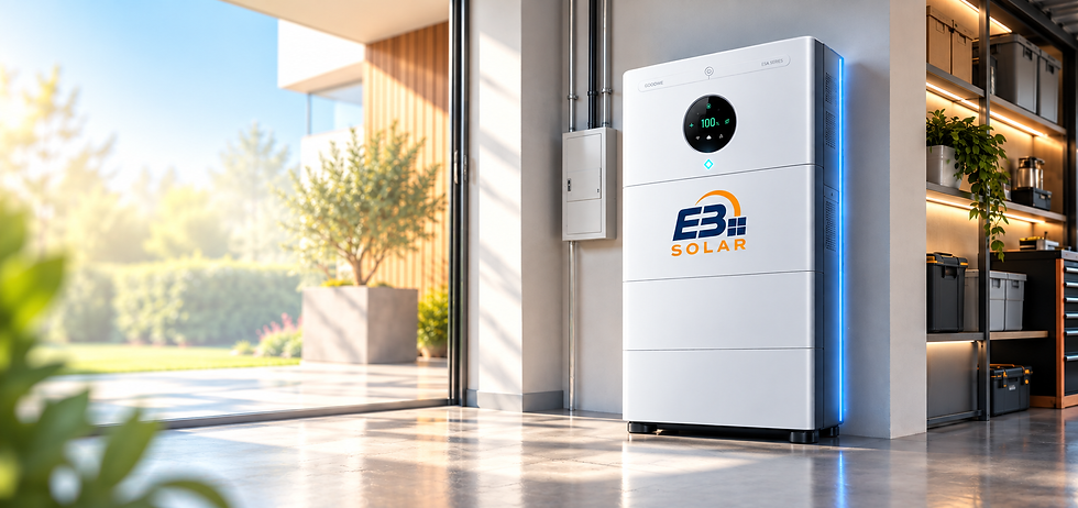 Batterie GoodWe ESA installée dans un environnement résidentiel