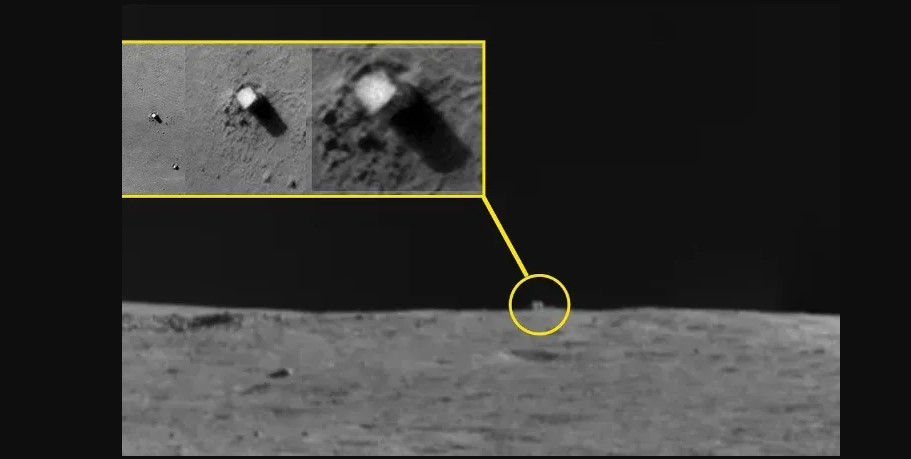 ¿Qué es el misterioso cubo fotografiado en la cara oculta de la Luna?