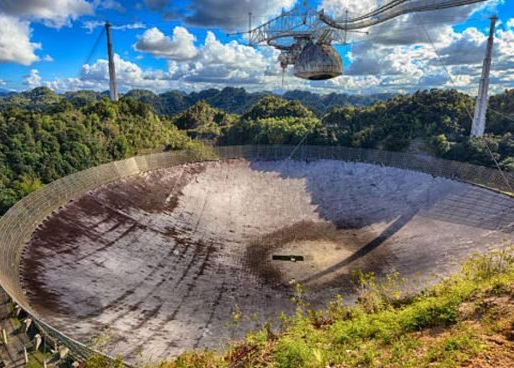 Adiós a Arecibo: el primer radiotelescopio que envió un mensaje al espacio