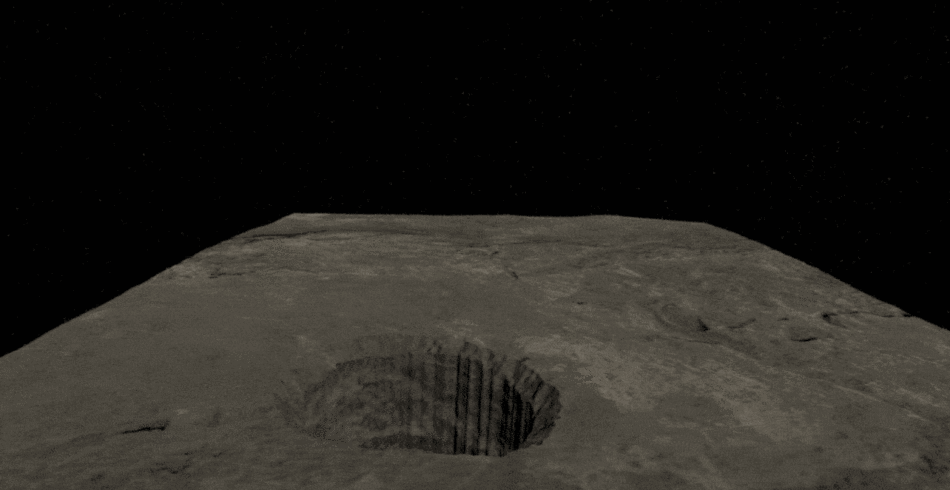 Viaje al interior de las cuevas de la Luna