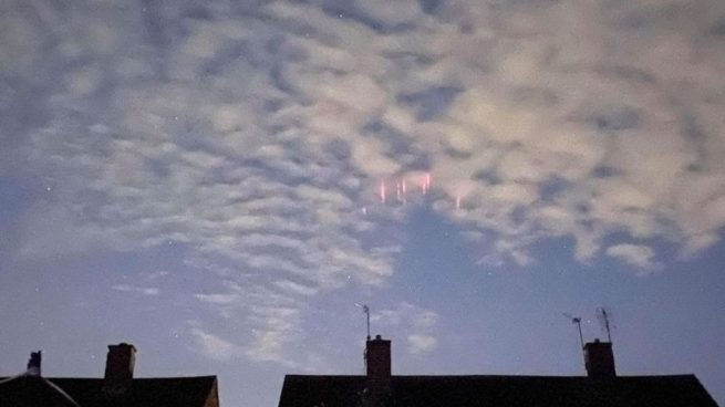 luces cielo