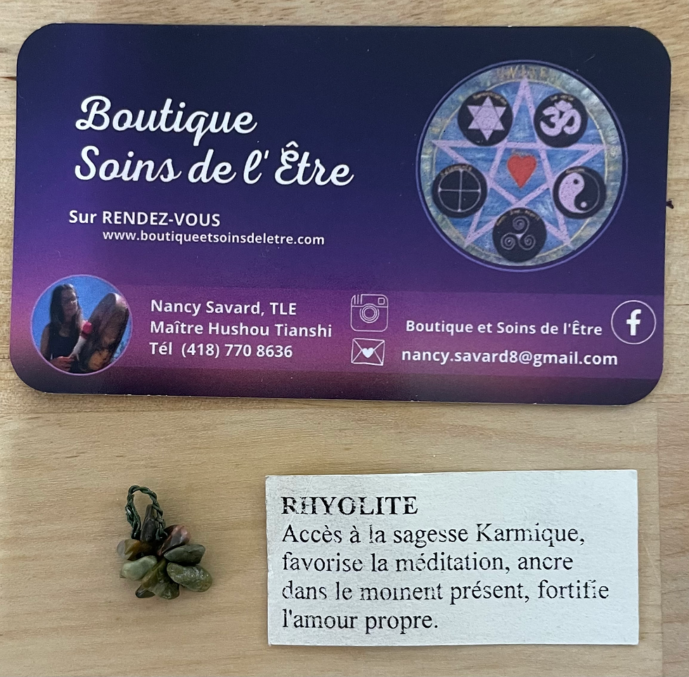 Miniature : Arbre de vie en rhyolite