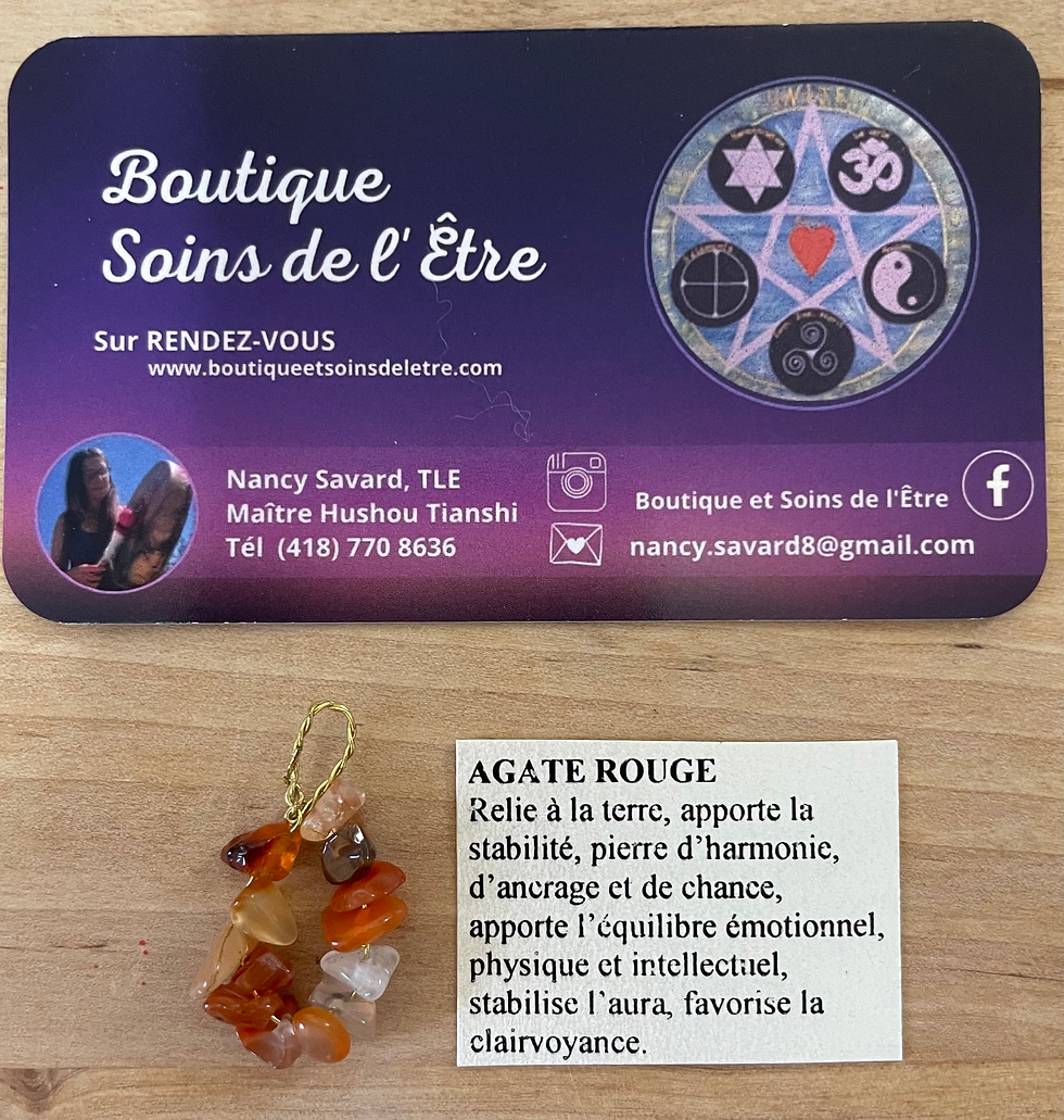 Miniature : Arbre de vie en agate rouge avec fée