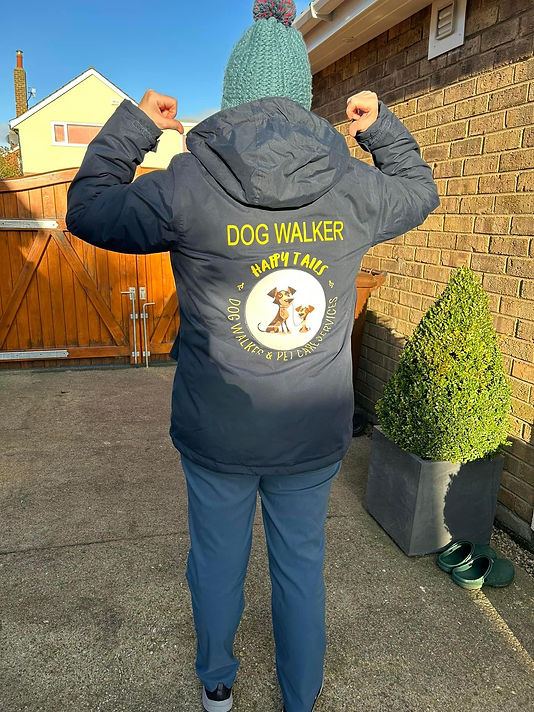 Happy tails dog walking & pet services dog walker Scarborough, UK