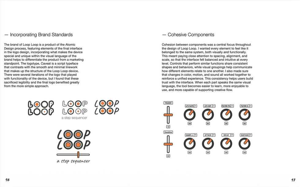 Loop Loop Process Book