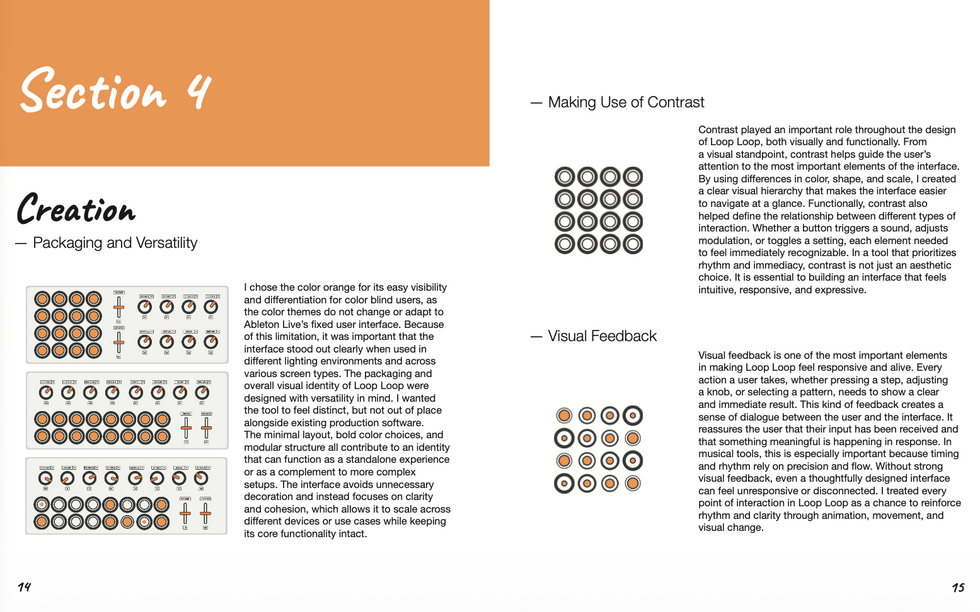 Loop Loop Process Book