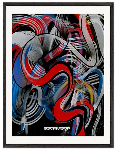 cowboy visual art print 14