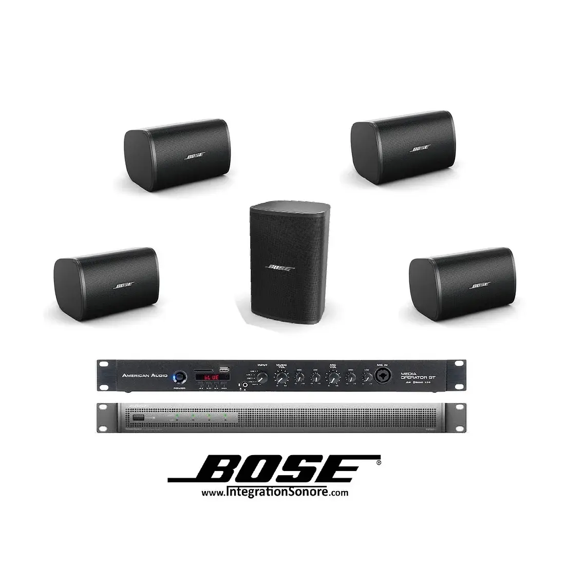 PACK DE SONORISATION polyvalent pour un son dynamique, entrées USB/SD/Bluetooth